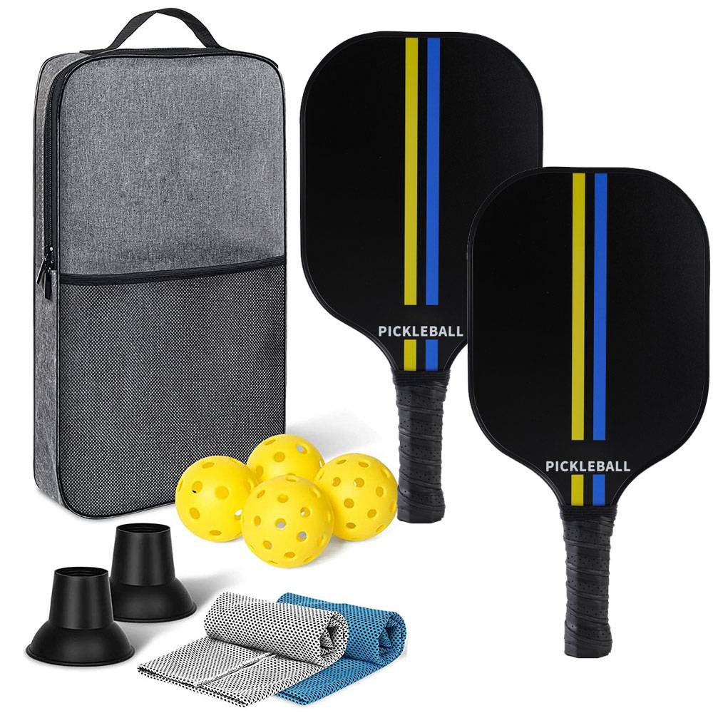 [Upgrade glass fiber material] Vertical black-double-shot-shooting bag-picker 2-2 sweat-absorbing towels 2-gift 4 balls